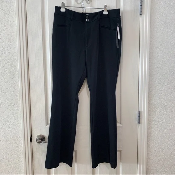 Anthropologie NWT the Essential Ponte Trousers 14 - Picture 6 of 8